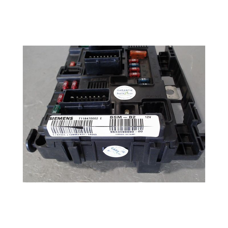 BOITE A FUSIBLES CITROEN BERLINGO