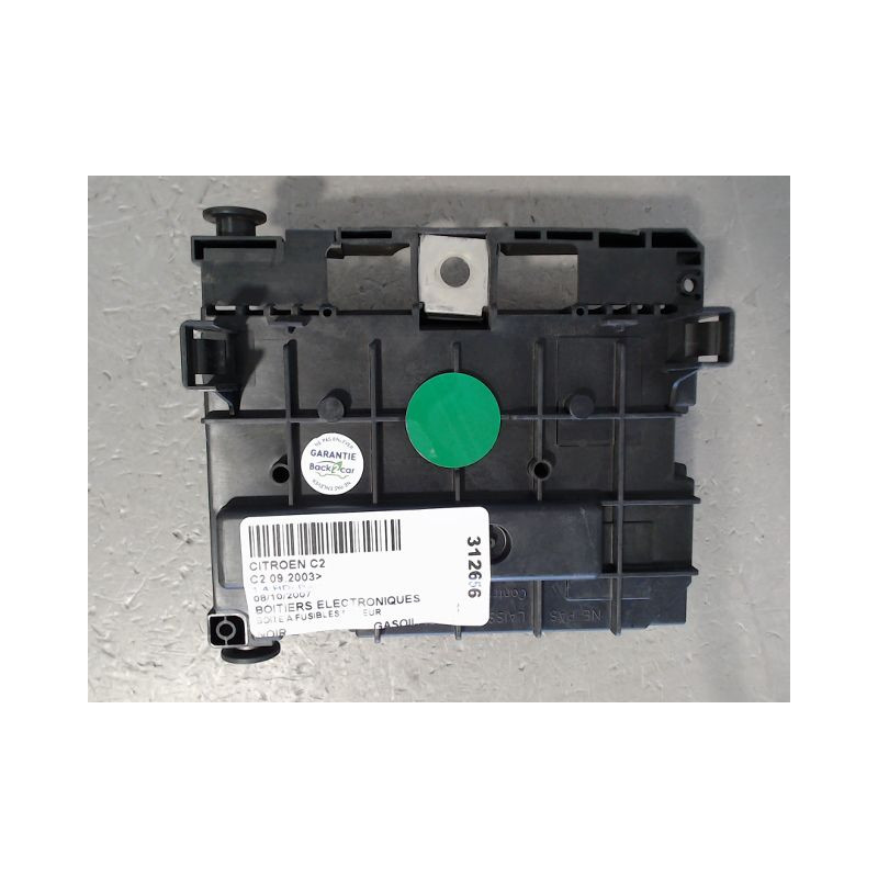 BOITE A FUSIBLES CITROEN C2 2003-