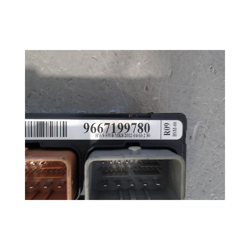 BOITE A FUSIBLES CITROEN C3 2009-