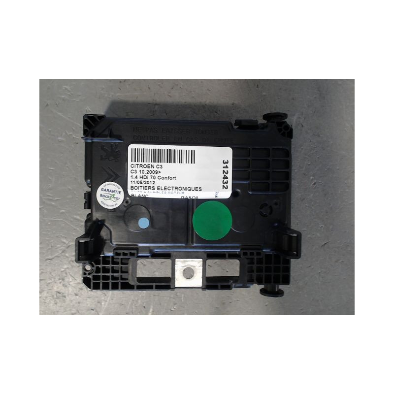 BOITE A FUSIBLES CITROEN C3 2009-