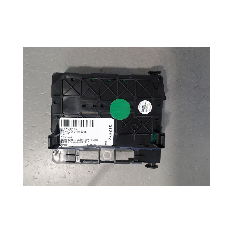 BOITE A FUSIBLES CITROEN C3 2002-2005