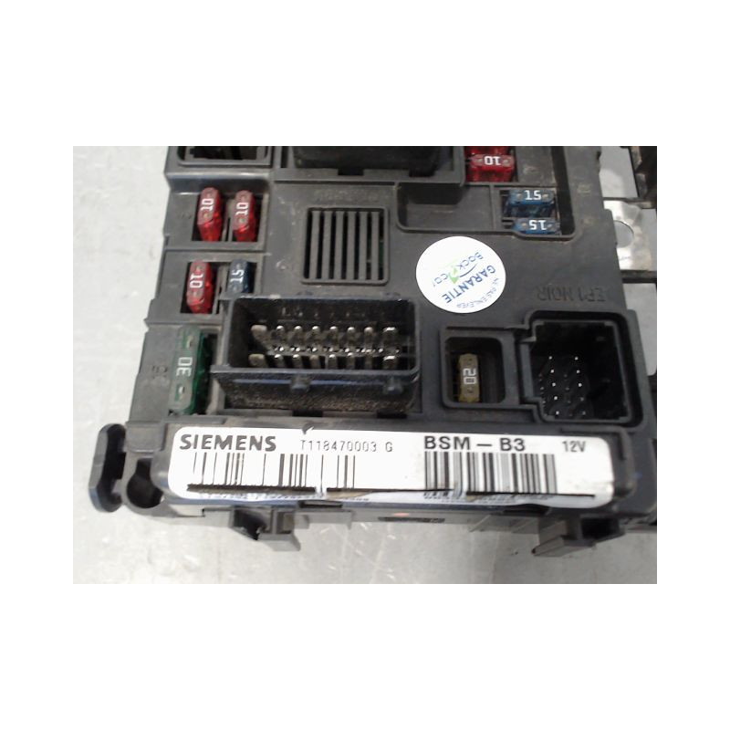 BOITE A FUSIBLES CITROEN C3
