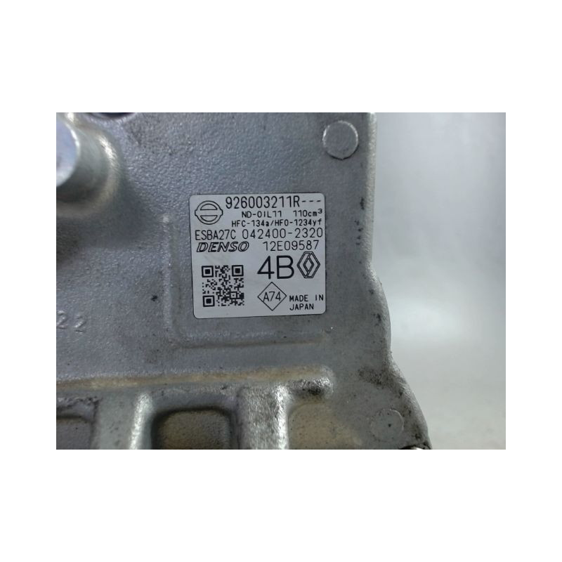 COMPRESSEUR AIR CONDITIONNE RENAULT CLIO