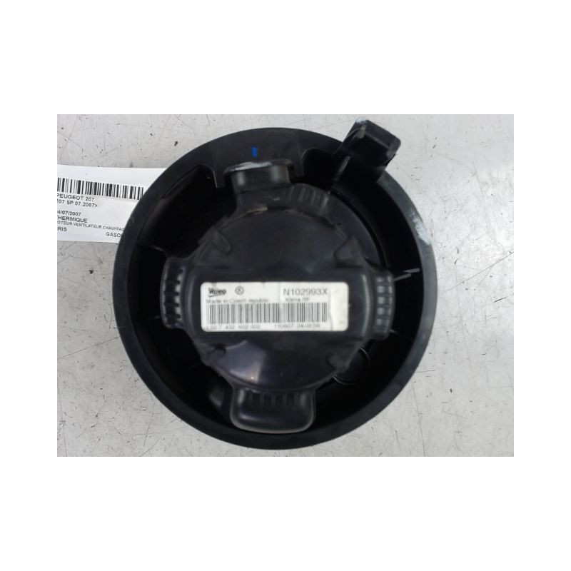 MOTEUR VENTILATEUR CHAUFFAGE PEUGEOT 207 2007-