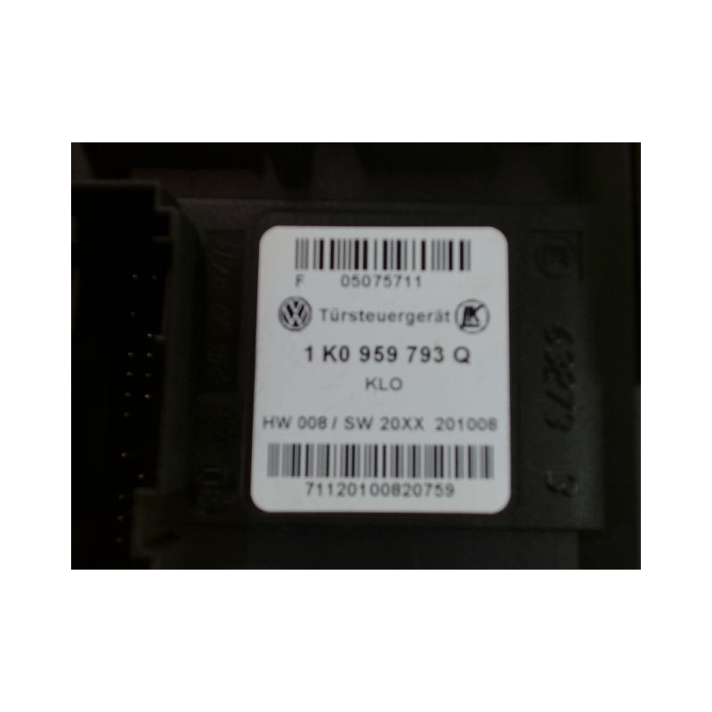 MECANISME+MOTEUR LEVE-GLACE AVANT GAUCHE VOLKSWAGEN GOLF VI 2008-