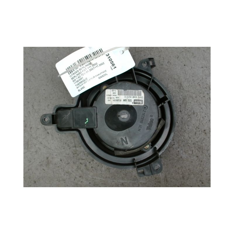 MOTEUR VENTILATEUR CHAUFFAGE CITROEN BERLINGO FGT -2002