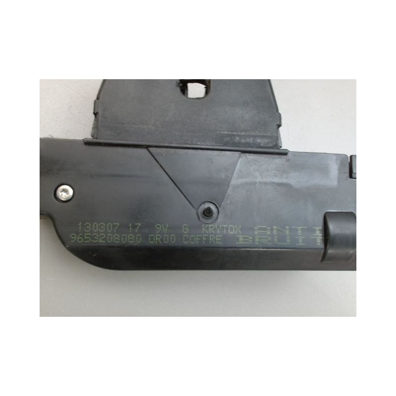 SERRURE COFFRE ARRIERE PEUGEOT 407