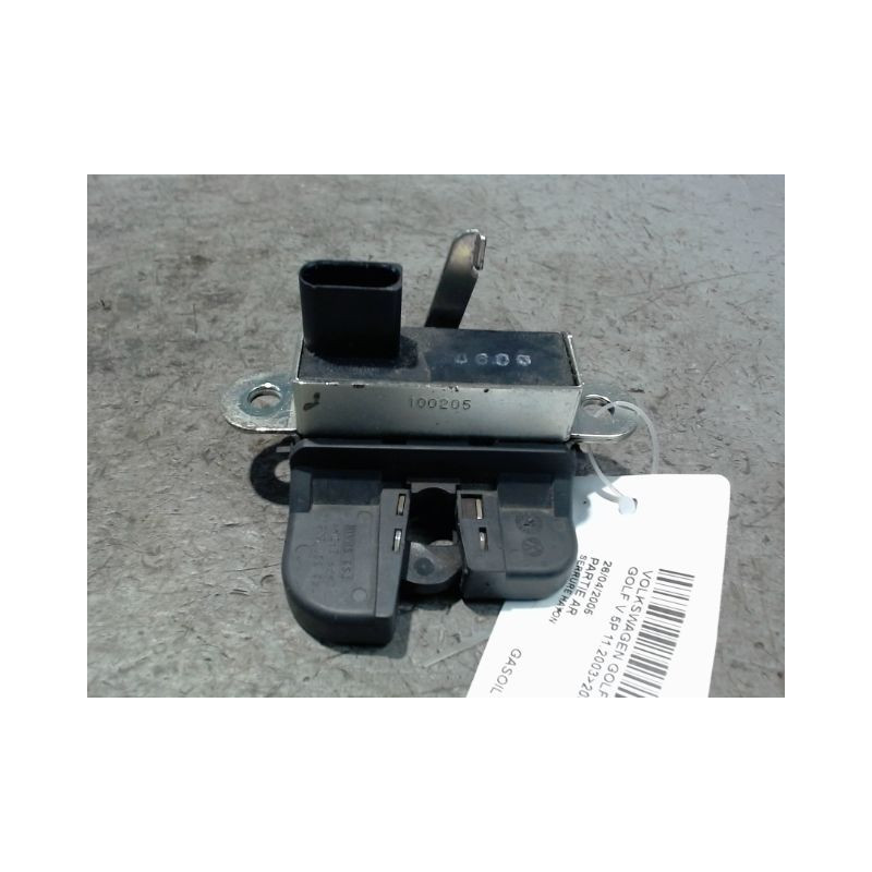 SERRURE HAYON  VOLKSWAGEN GOLF V 2003-2009