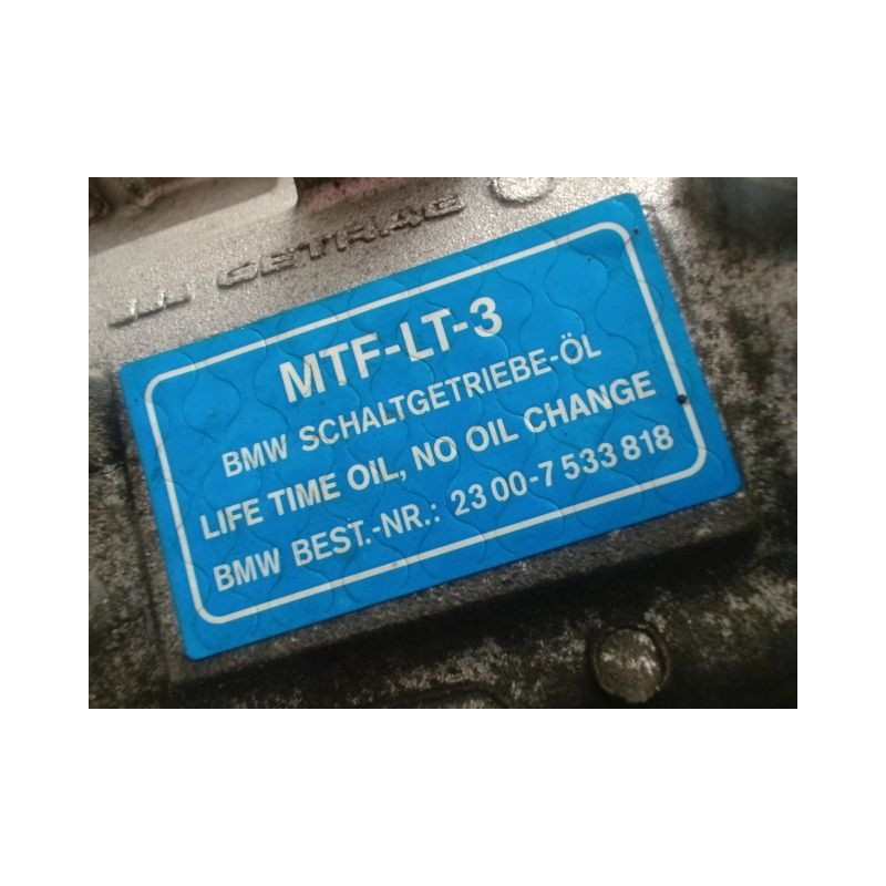 BOITE A VITESSE MECANIQUE B.M.W. SERIE 1 118 d