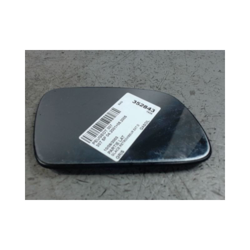 GLACE RETROVISEUR EXT D PEUGEOT 307 2001-2005