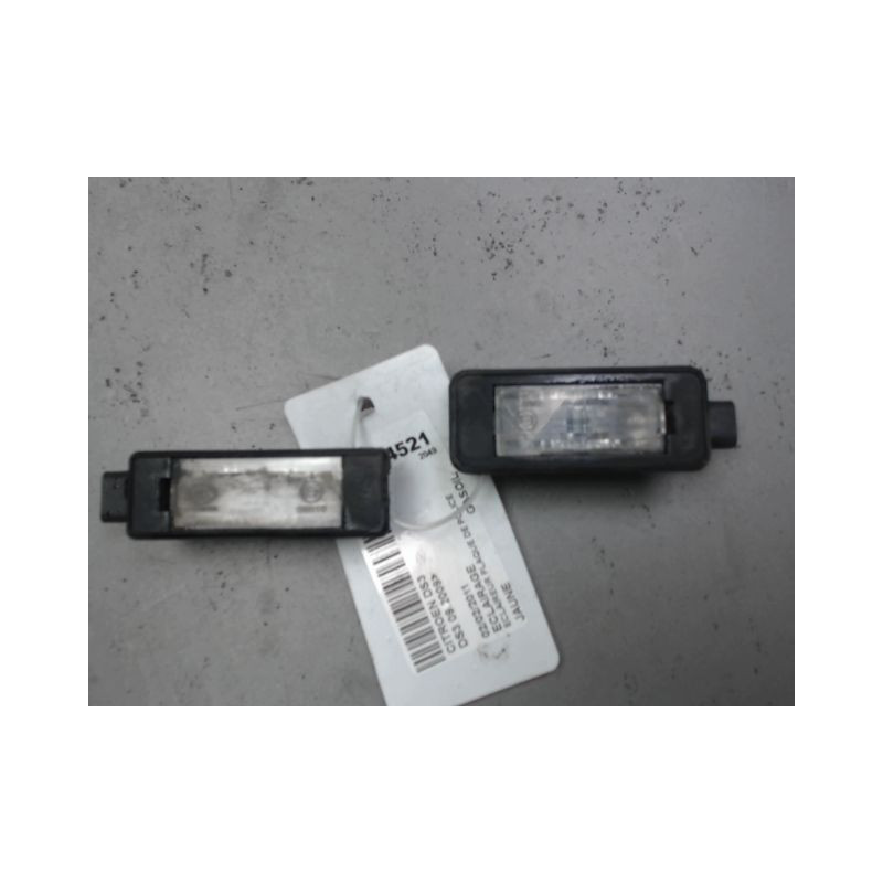 ECLAIREUR PLAQUE DE POLICE CITROEN DS3 2009-