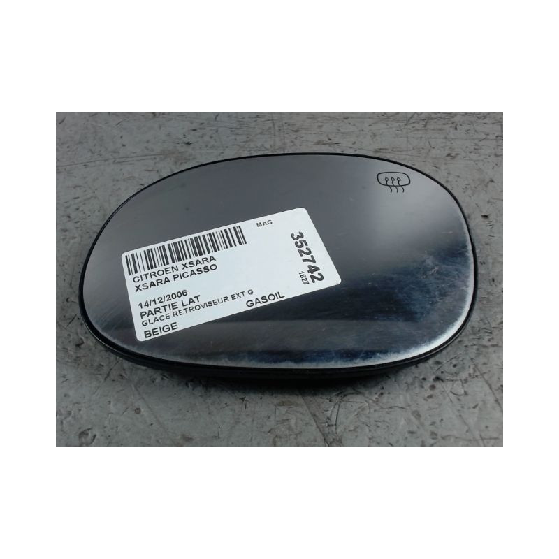 GLACE RETROVISEUR EXT G CITROEN XSARA PICASSO