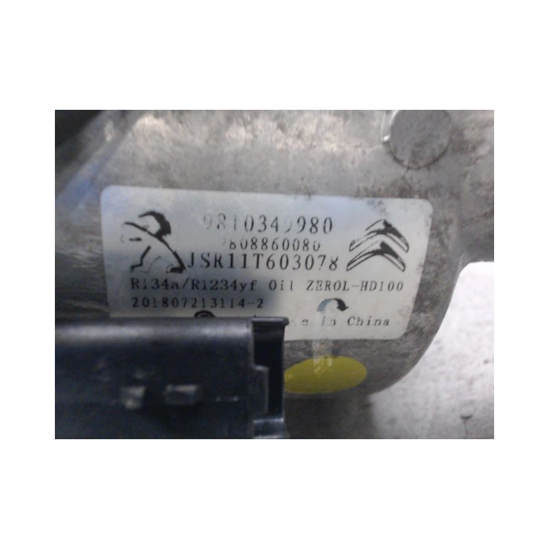 COMPRESSEUR AIR CONDITIONNE PEUGEOT 208