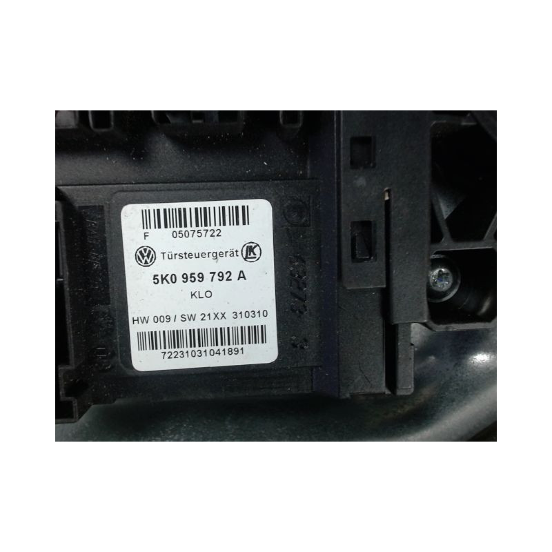 MECANISME+MOTEUR LEVE-GLACE AVANT DROIT VOLKSWAGEN GOLF