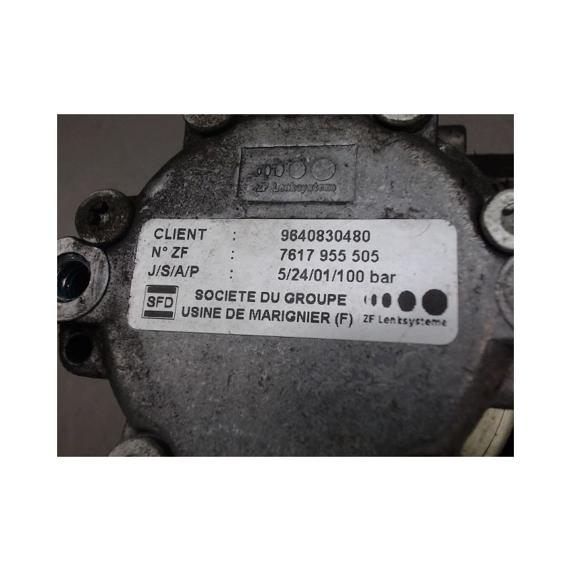 POMPE DIRECTION ASSISTEE PEUGEOT 406