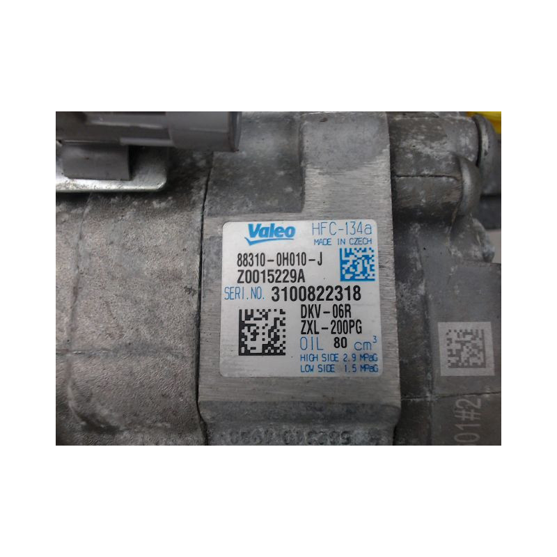 COMPRESSEUR AIR CONDITIONNE PEUGEOT 107