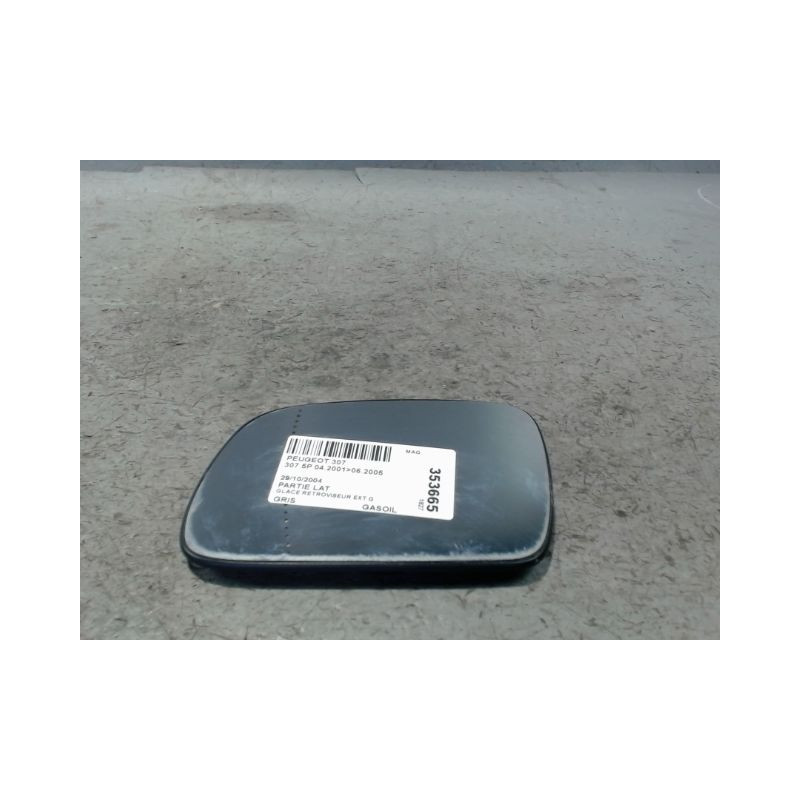 GLACE RETROVISEUR EXT G PEUGEOT 307 2001-2005