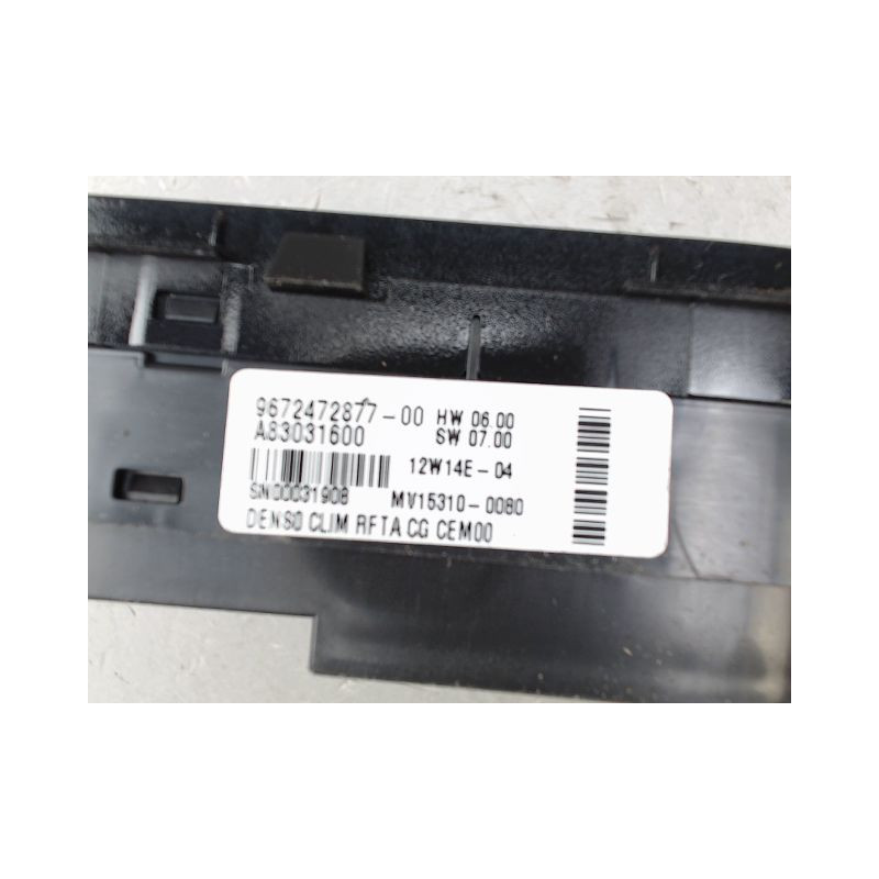COMMANDE DE CHAUFFAGE G CITROEN C4
