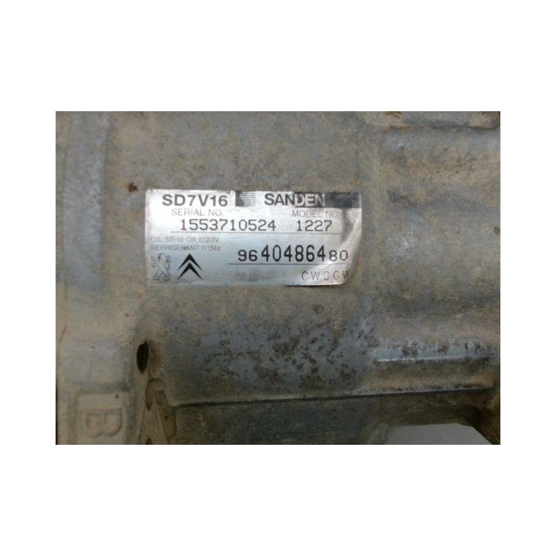 COMPRESSEUR AIR CONDITIONNE PEUGEOT BOXER