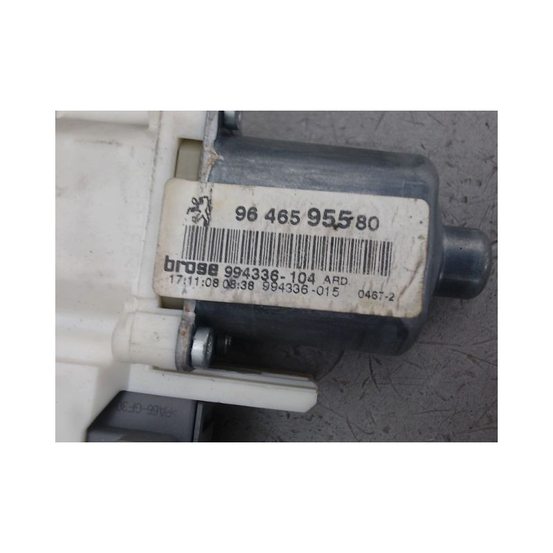 MECANISME LEVE-GLACE ARRIERE DROIT PEUGEOT 407