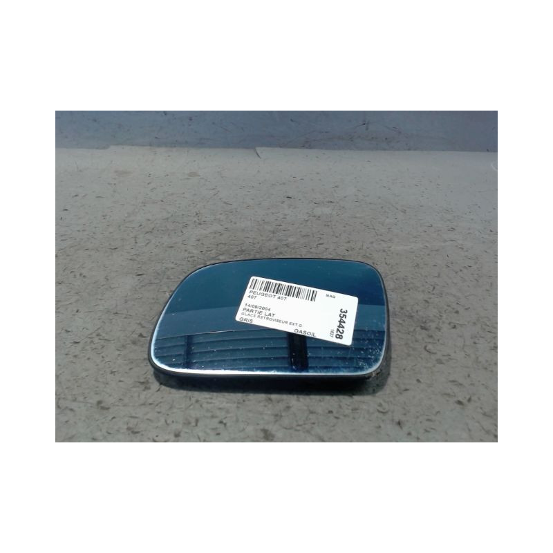 GLACE RETROVISEUR EXT G PEUGEOT 407