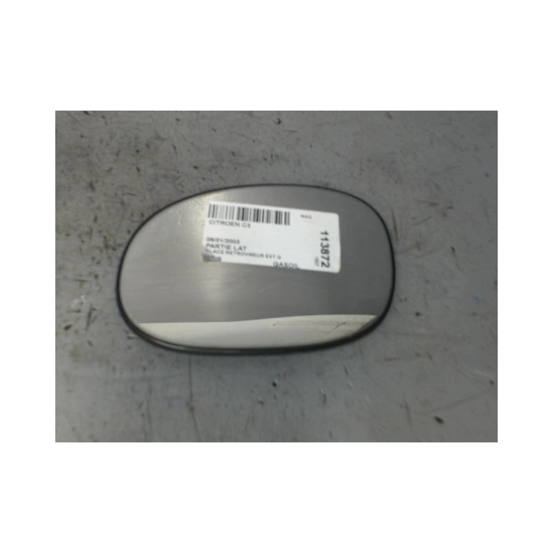 GLACE RETROVISEUR EXT G CITROEN C3