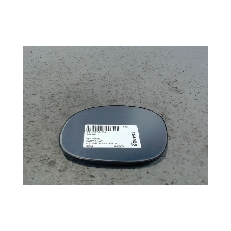 GLACE RETROVISEUR EXT G PEUGEOT 206 5P
