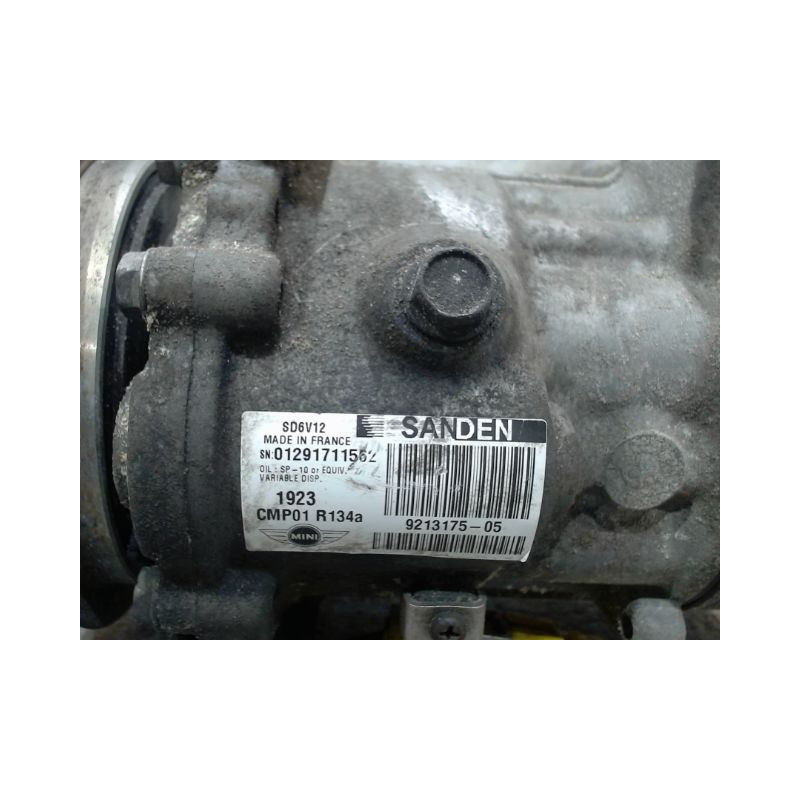COMPRESSEUR AIR CONDITIONNE MINI MINI COOPER