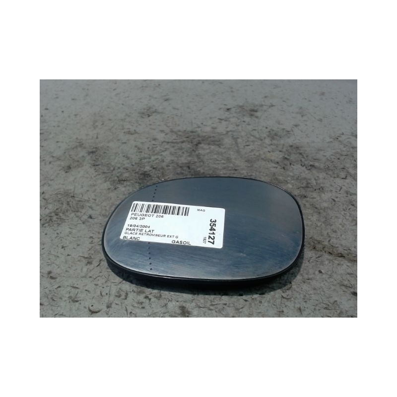 GLACE RETROVISEUR EXT G PEUGEOT 206 3P