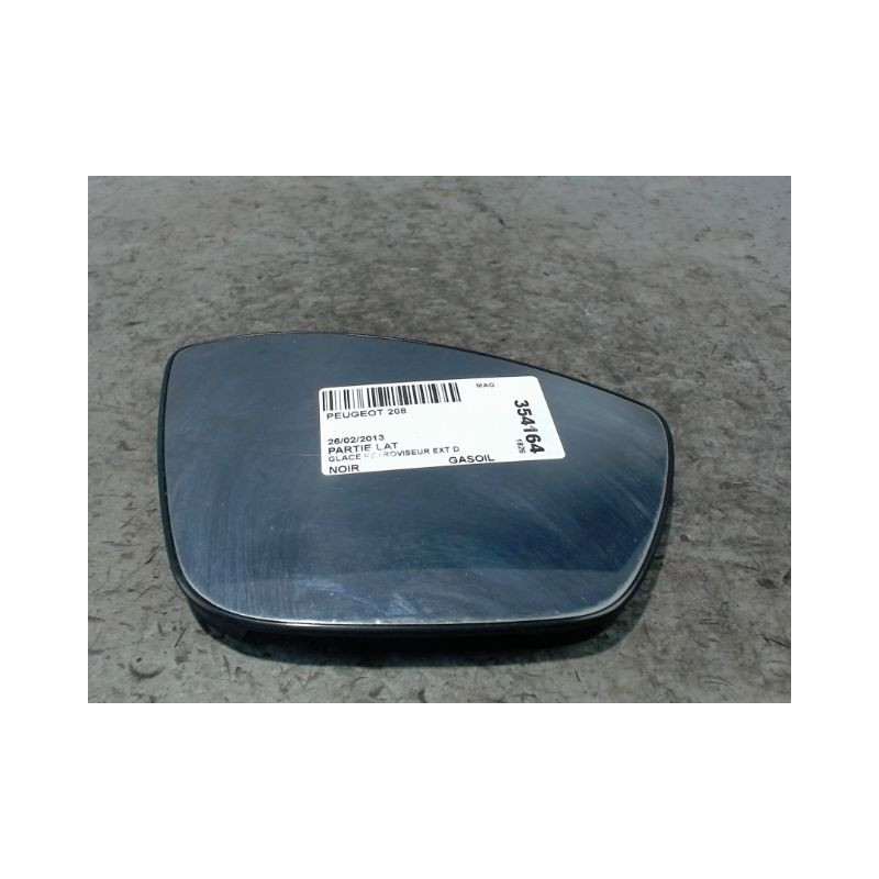 GLACE RETROVISEUR EXT D PEUGEOT 208