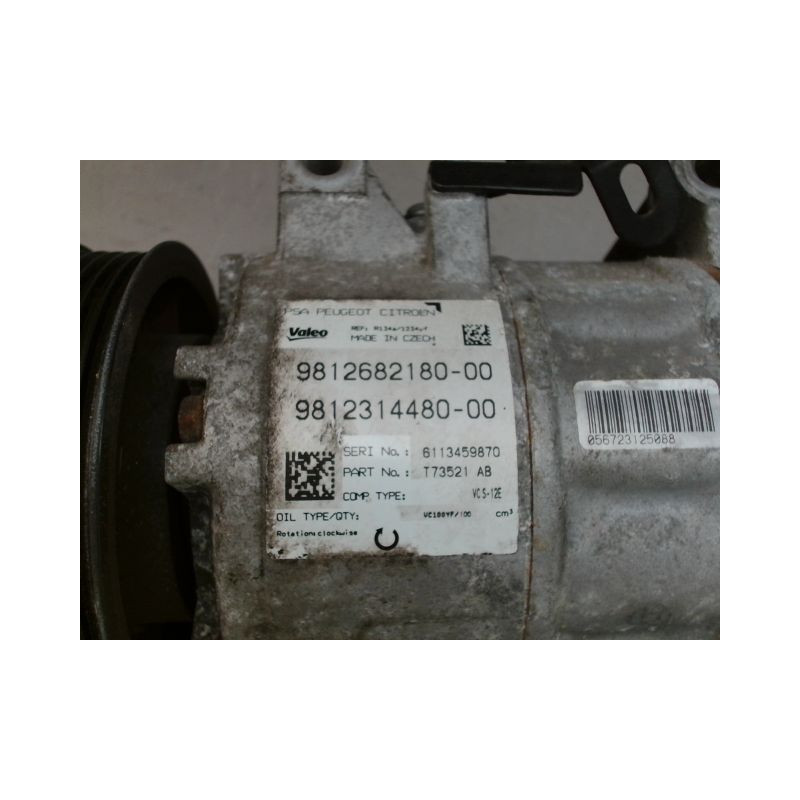 COMPRESSEUR AIR CONDITIONNE PEUGEOT 308