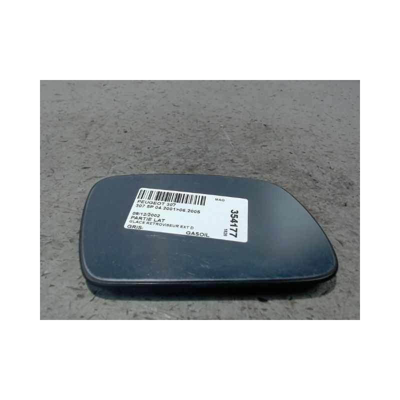 GLACE RETROVISEUR EXT D PEUGEOT 307 2001-2005