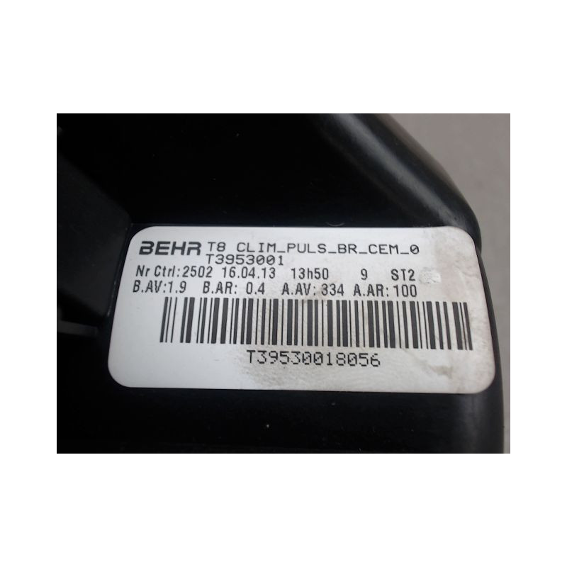 MOTEUR VENTILATEUR CHAUFFAGE CITROEN DS5
