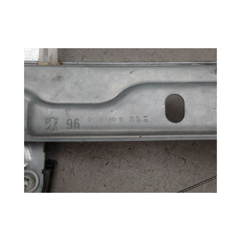 MECANISME LEVE-GLACE AVANT GAUCHE PEUGEOT 207