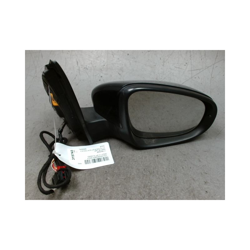 RETROVISEUR EXTERIEUR ELECTRIQUE DROIT VOLKSWAGEN GOLF VI 2008-