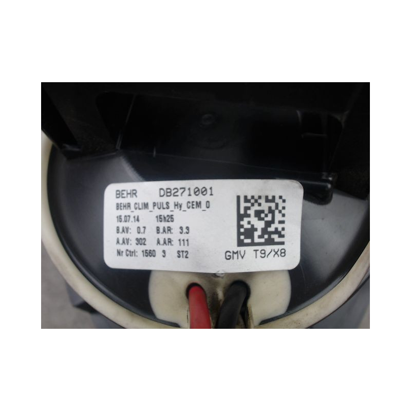 MOTEUR VENTILATEUR CHAUFFAGE PEUGEOT 308