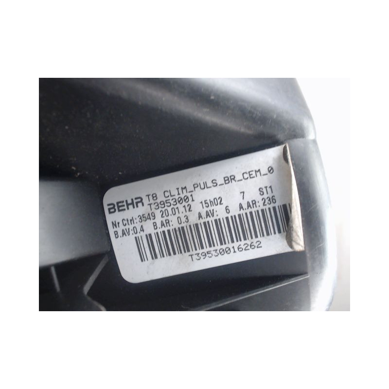 MOTEUR VENTILATEUR CHAUFFAGE PEUGEOT 3008