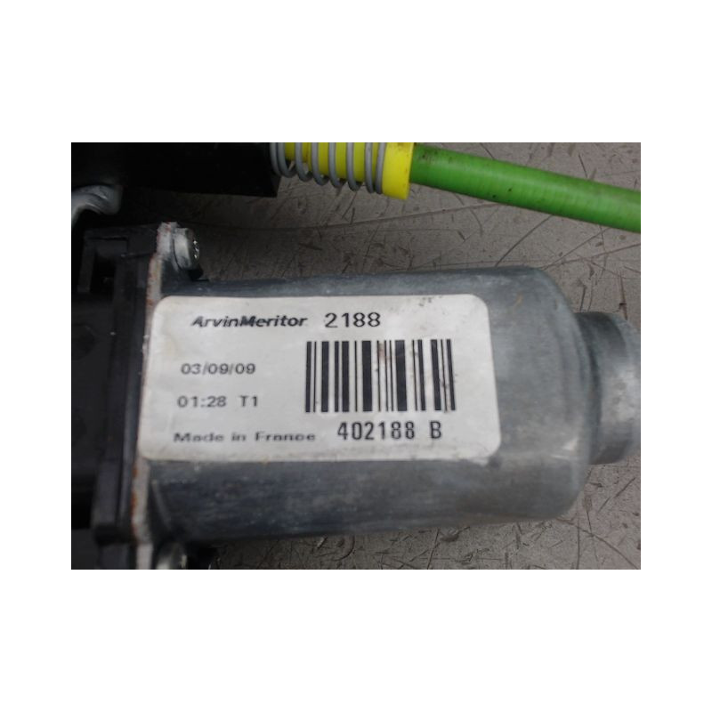 MECANISME LEVE-GLACE AVANT DROIT CITROEN C3