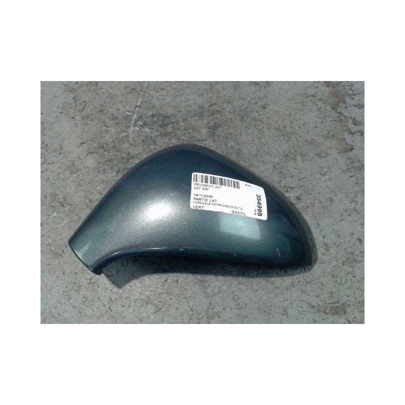 CARENAGE RETROVISEUR EXTERIEUR GAUCHE PEUGEOT 207 SW