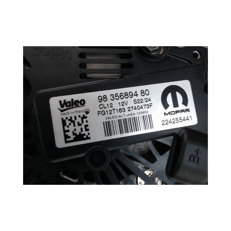 ALTERNATEUR PEUGEOT 208