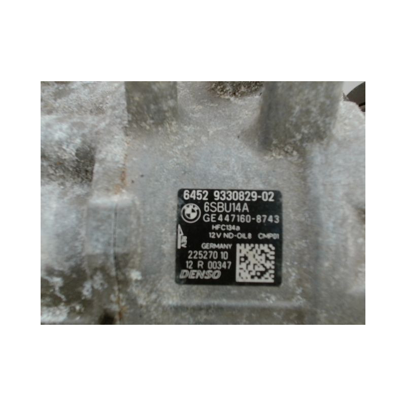COMPRESSEUR AIR CONDITIONNE B.M.W. SERIE 1