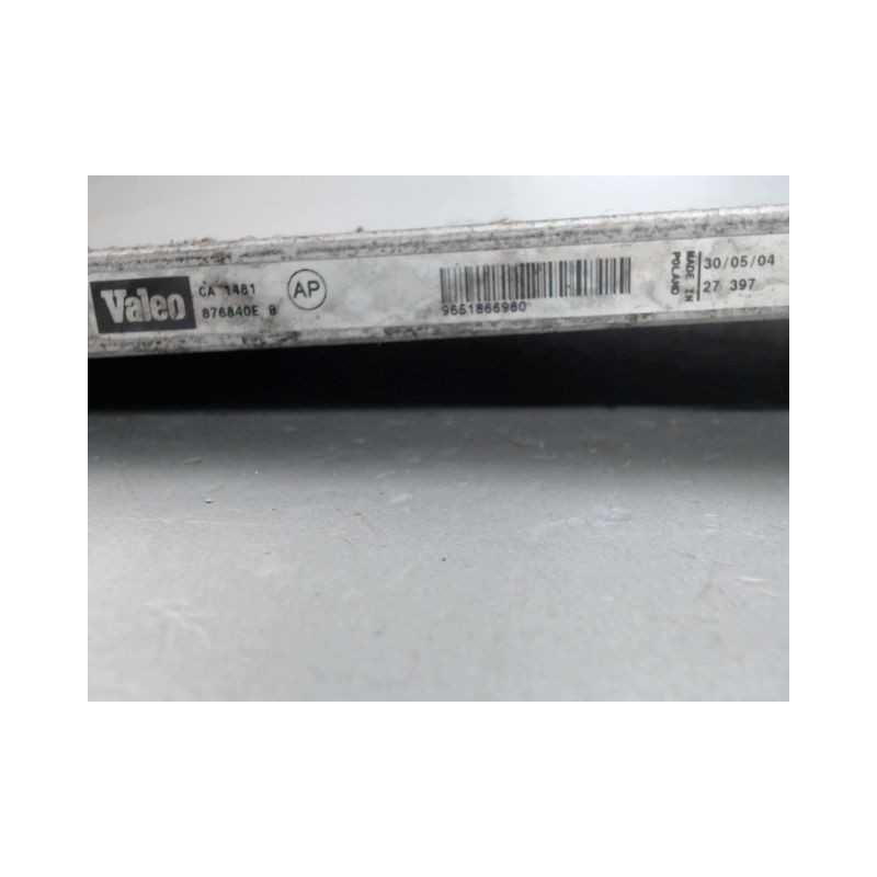 CONDENSEUR CLIMATISATION PEUGEOT 206