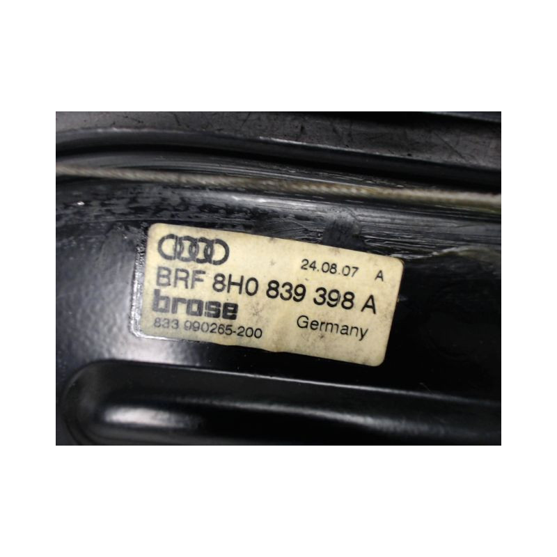 MECANISME+MOTEUR LEVE-GLACE ARRIERE DROIT AUDI A4 CABRIOLET 2006-