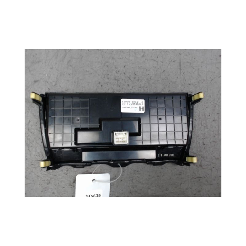 COMMANDE DE CHAUFFAGE TOYOTA AURIS 2010-