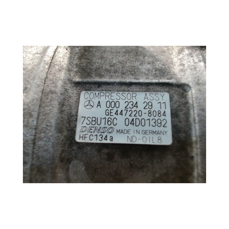 COMPRESSEUR AIR CONDITIONNE MERCEDES CLK