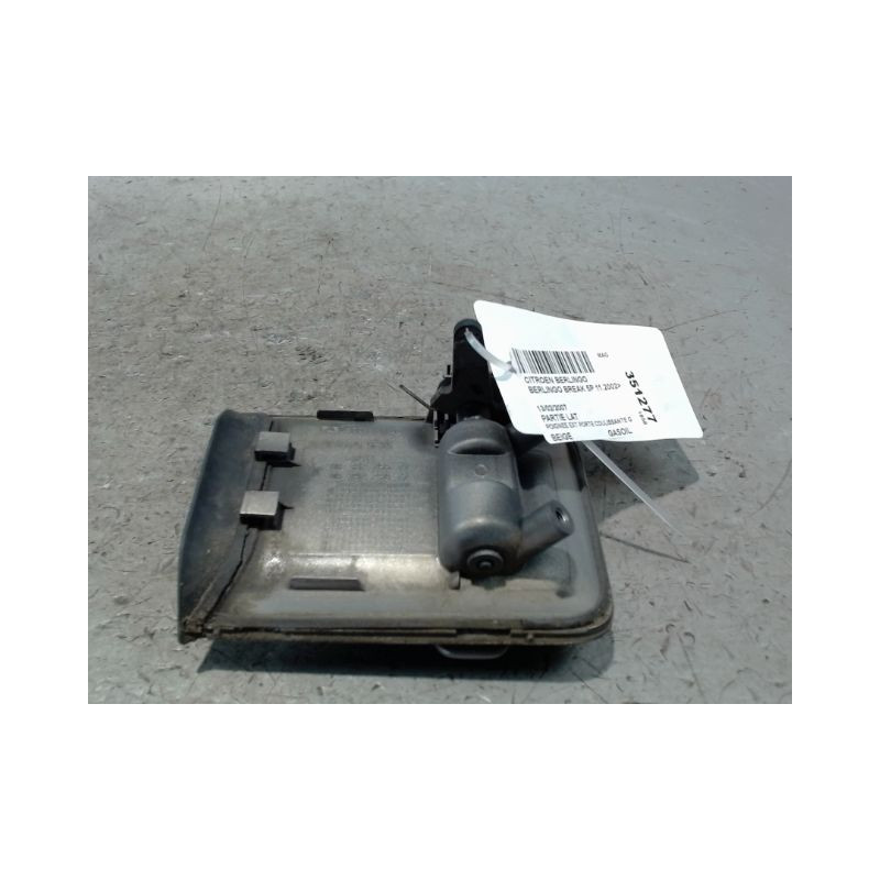 POIGNEE EXTERIEURE PORTE COULISSANTE GAUCHE CITROEN BERLINGO BREAK 2002-