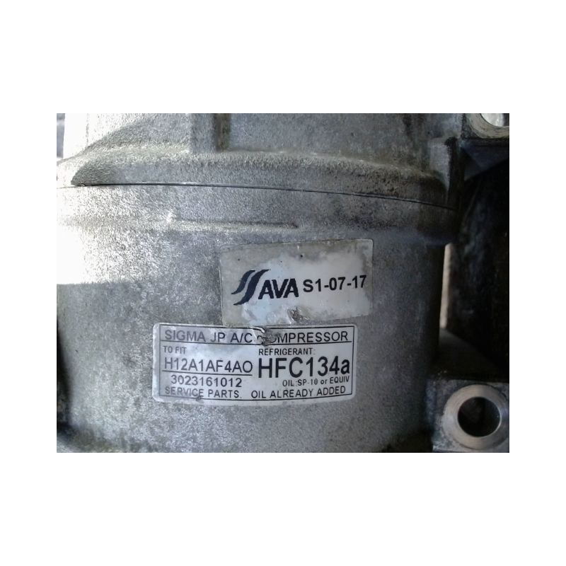 COMPRESSEUR AIR CONDITIONNE MAZDA MAZDA 6 BREAK 2005-