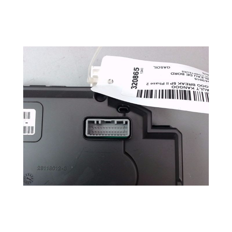 BLOC COMPTEURS RENAULT KANGOO BREAK II Phase 2 2013-...
