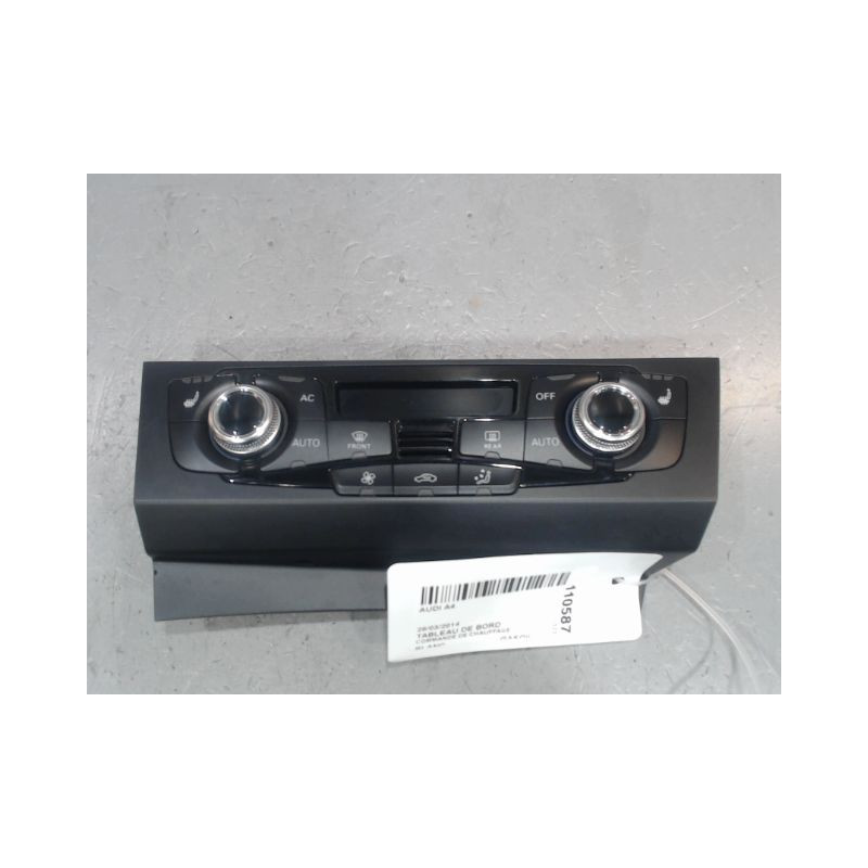 COMMANDE DE CHAUFFAGE AUDI A4