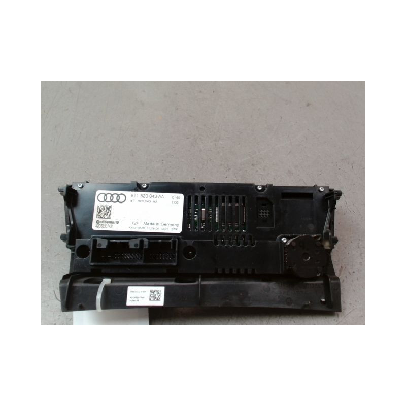 COMMANDE DE CHAUFFAGE AUDI A5